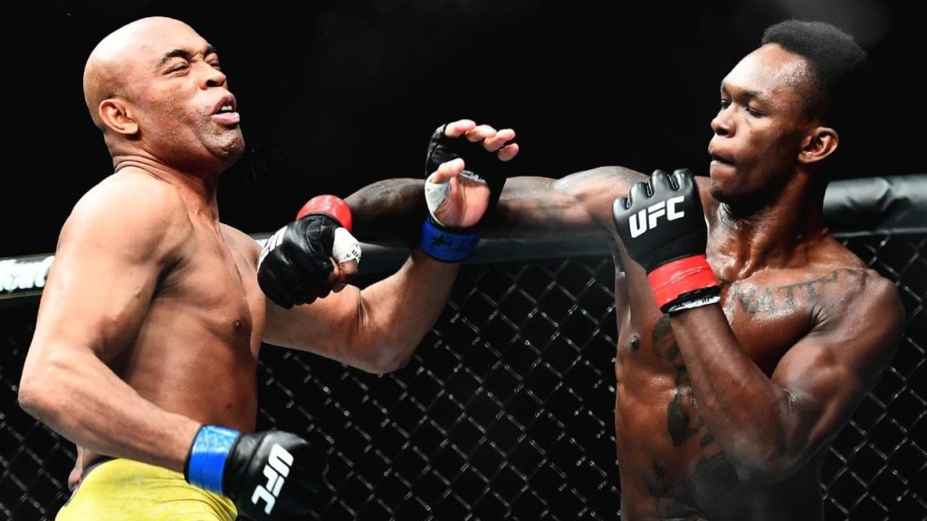 Israel Adesanya vs Anderson Silva UFC 234