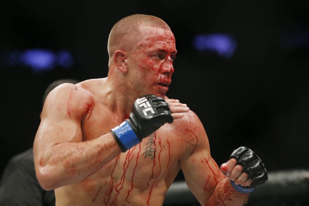 Georges St-Pierre Bloody