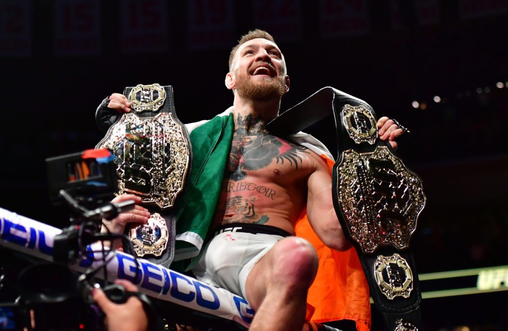 Conor McGregor Double Champ