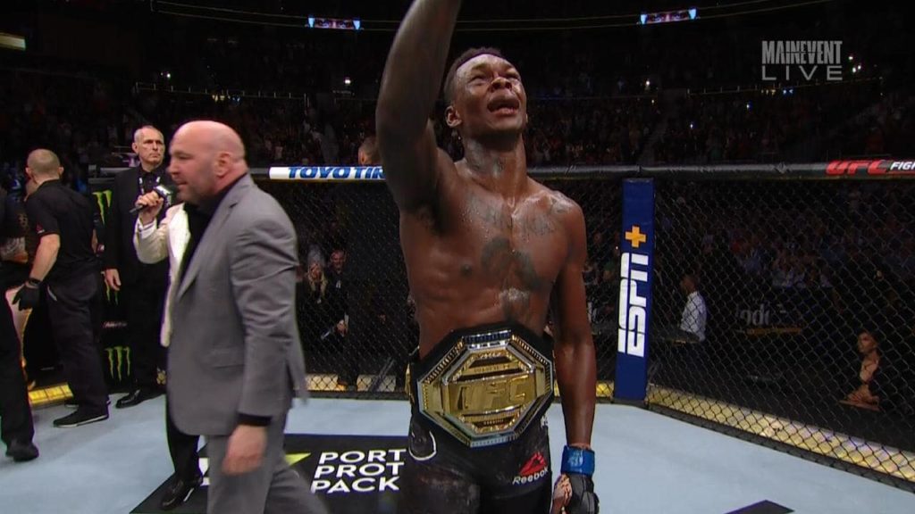 Adesanya UFC 236