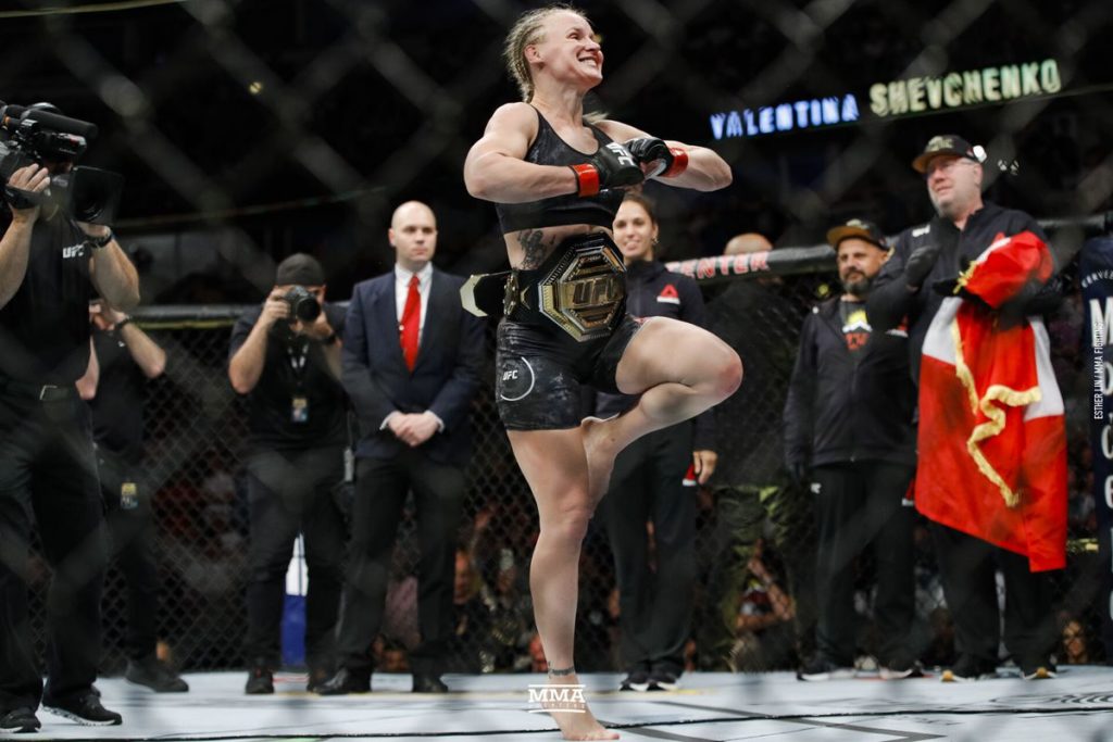 Valentina Shevchenko champ