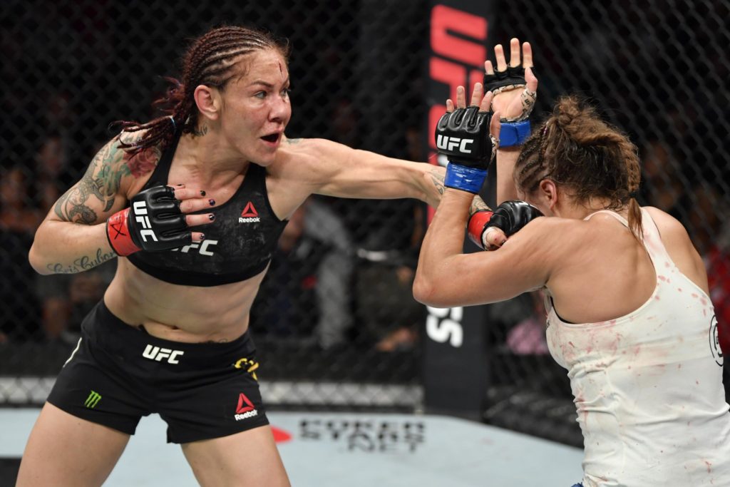 UFC 240: Cris Cyborg vs Felicia Spencer.