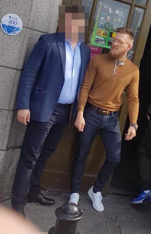 Conor McGregor at Marble Arch Pub