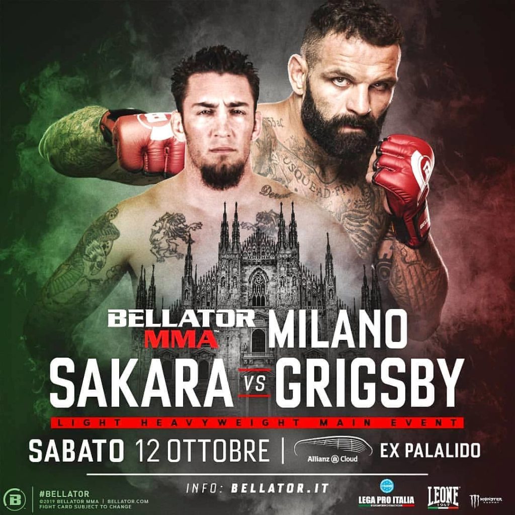 bellator milano: sakara vs grigsby