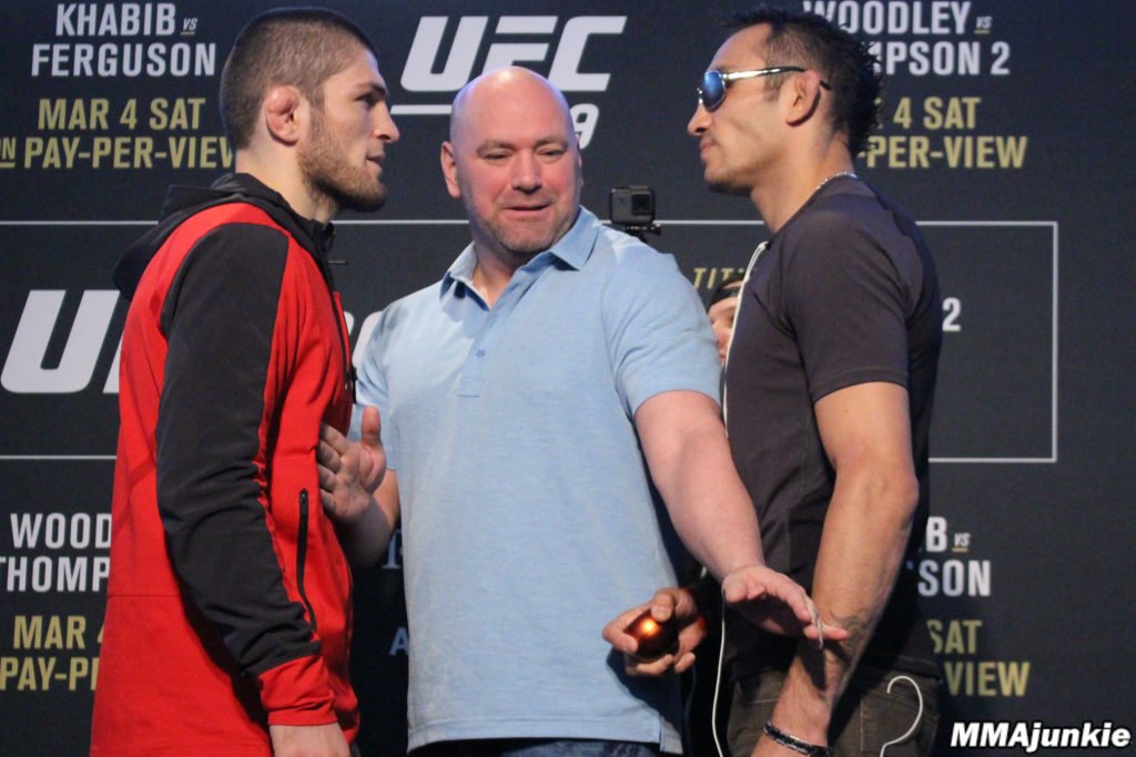 Khabib Nurmagomedov vs Tony Ferguson