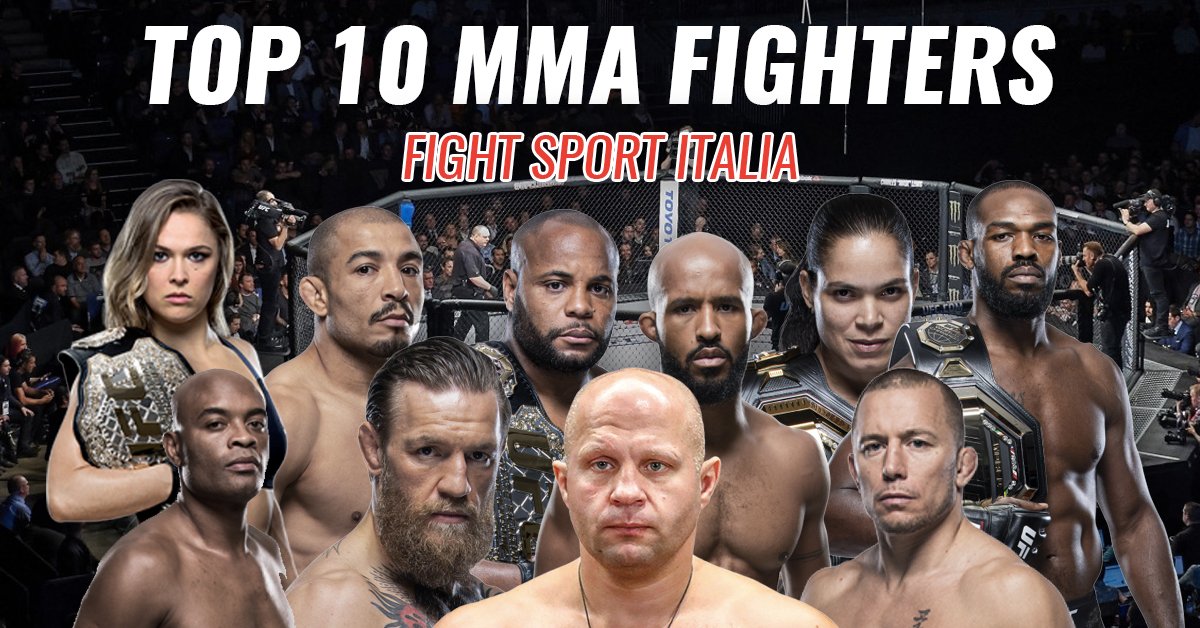 Top 10 MMA Fighters i combattenti migliori della nostra epoca