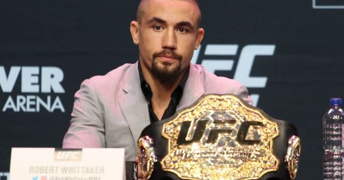 robert whittaker-ufc-234-pre-fight