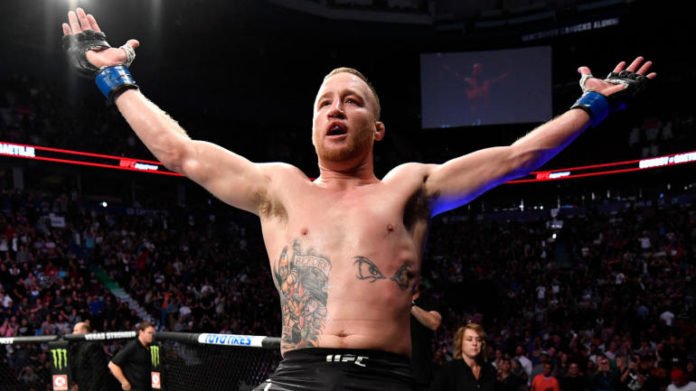 justin-gaethje UFC Vancouver Justin Gaethje wins
