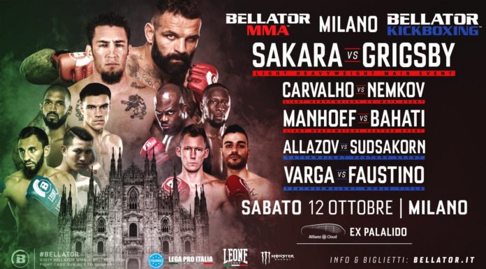 Bellator Milano Card