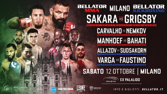 unnamed Bellator Milano Card