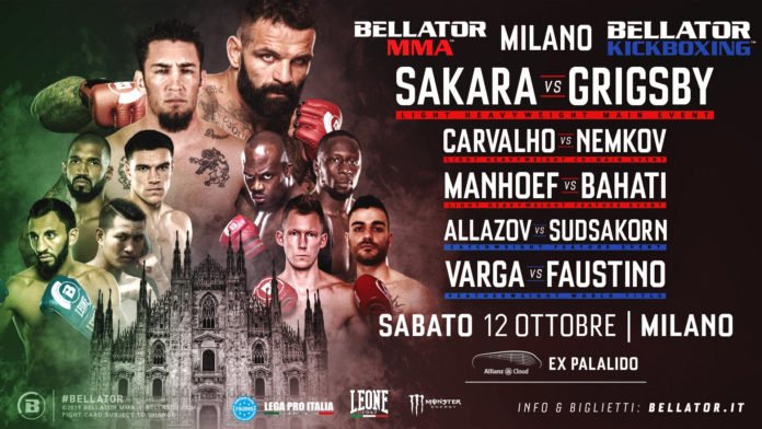 Bellator Milano Card