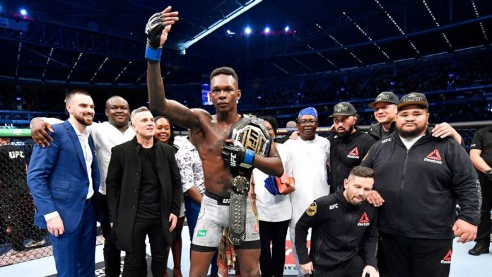 i UFC 243 Israel Adesanya