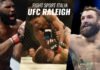 Ufc Raleigh - Fight Sport Italia