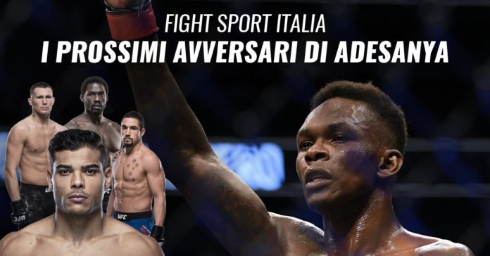 UFC_Israel Adesanya Israel Adesanya _Fight sport italia