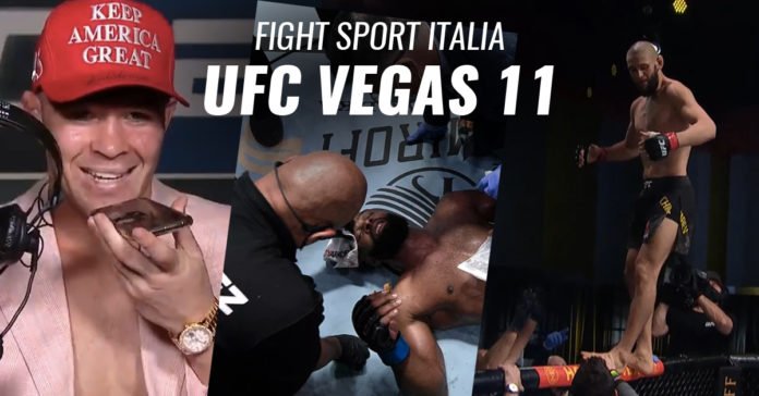 UFC Vegas 11 - Fight Sport Italia