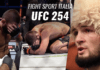 UFC 254 - Khabib Nurmagomedov - Fight Sport Italia