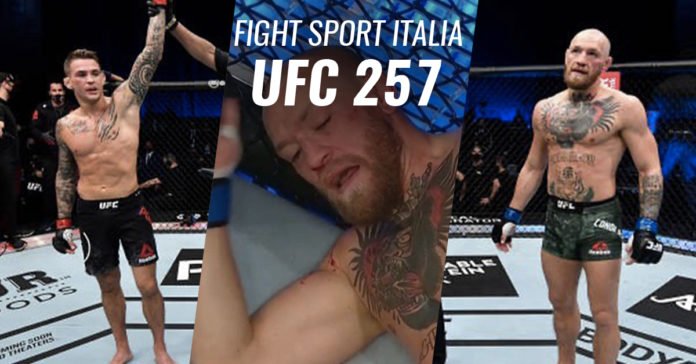 UFC 257 - Dustin Poirier vs Conor McGregor ufc 257 - mcgregor poirier