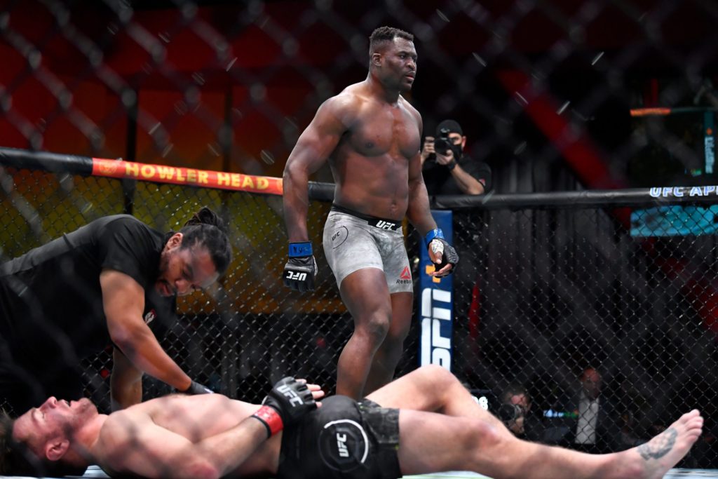 UFC 260 - Ngannou wins