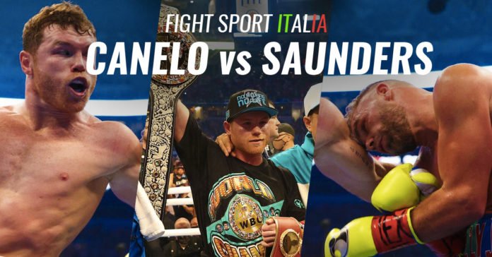 CANELO vs SAUNDERS CANELO vs SAUNDERS