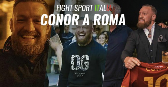 Conor McGregor a Roma McGregor a Roma