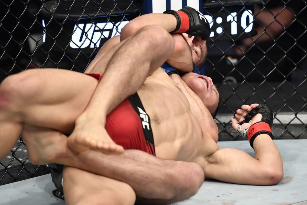 UFC 267 Khamzat Chiamaev vs Li Jingliang