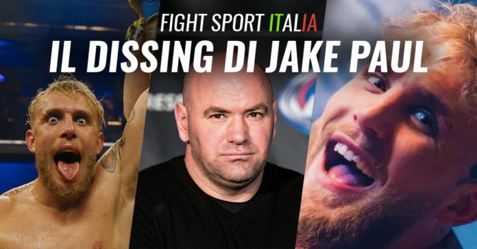 Jake Paul dissing Dana White Jake Paul dissing Dana White