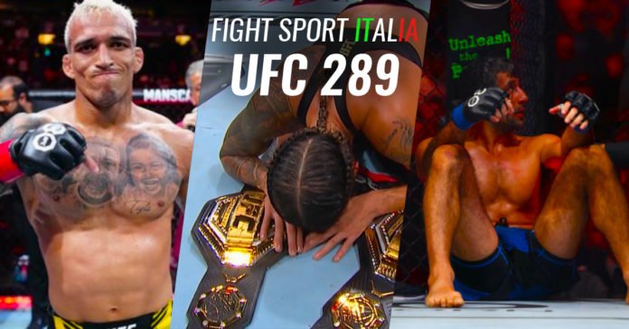 UFC 289_Fight Sport Italia UFC 289, Amanda Nunes, Charles Oliveira